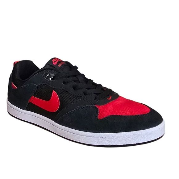 Nike Men's Sizes SB Alleyoop Skate Shoes CJ0882 006 Black University Red Black - Picture 2 of 7